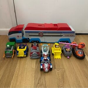 Paw Patroller, Paw Patrol Rescue Pups, and the Air Patroller Plane